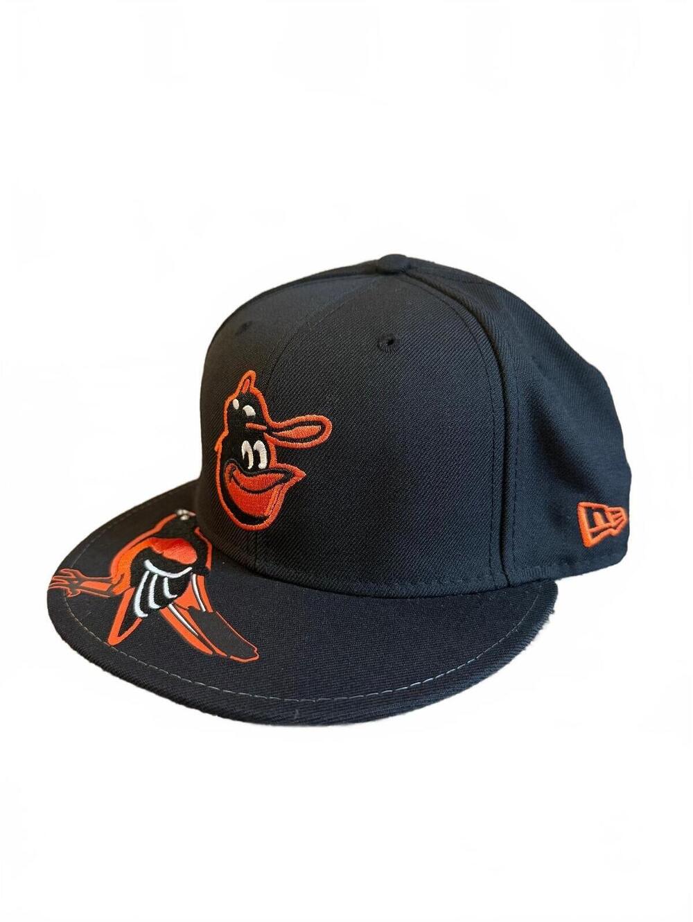 Baltimore Orioles New Era Fitted Hat Size 7 3/8